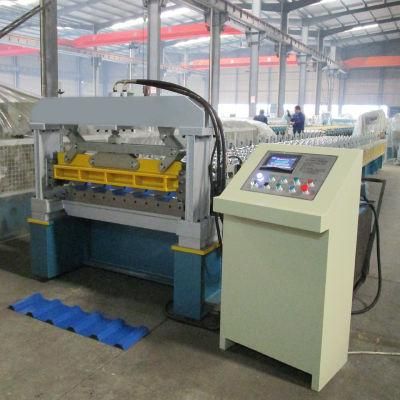 Factory Price Customized PLC Control Used Metal Roof Panel Roll Forming Machine India