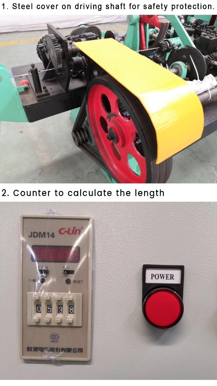 High Speed Automatic Barbed Wire Fence Machine Barbed Wire Machinery