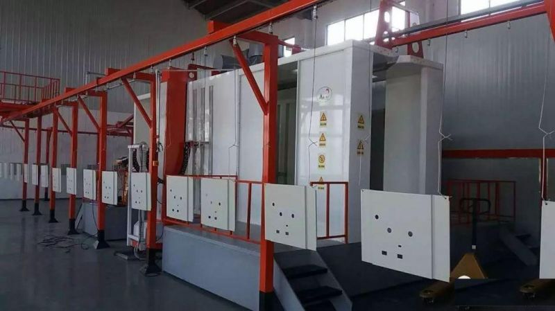 High Performance Automatic Powder Coating Spray Booth for Aluminum/Metal