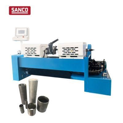 Double Twin Dual Head Edging Machine Ms Mild Steel Pipe Solid