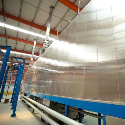 Automatic Liquid/Powder Coating Paint Production Line for Lamp Post with Ce