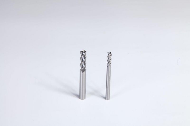 HRC55 Micro Grain Carbide End Mills for Aluminum Cutting