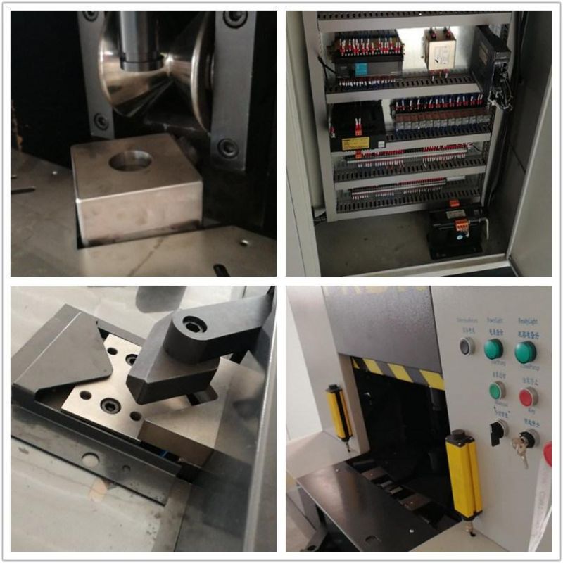 Sheet Metal Cabinet Panel Flexible CNC Corner Forming Machine with Single Notcher