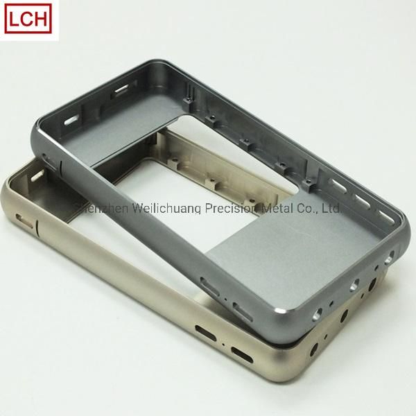 Laser Engraved Customized Metal Phone Case Aluminum CNC Milling Parts
