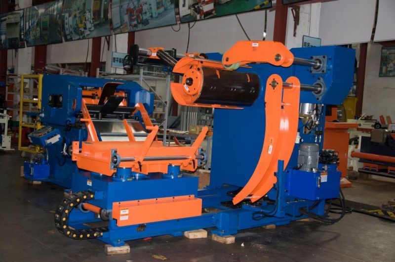 Plate Metal Coil Shearing Straightener and Uncoiler Machine