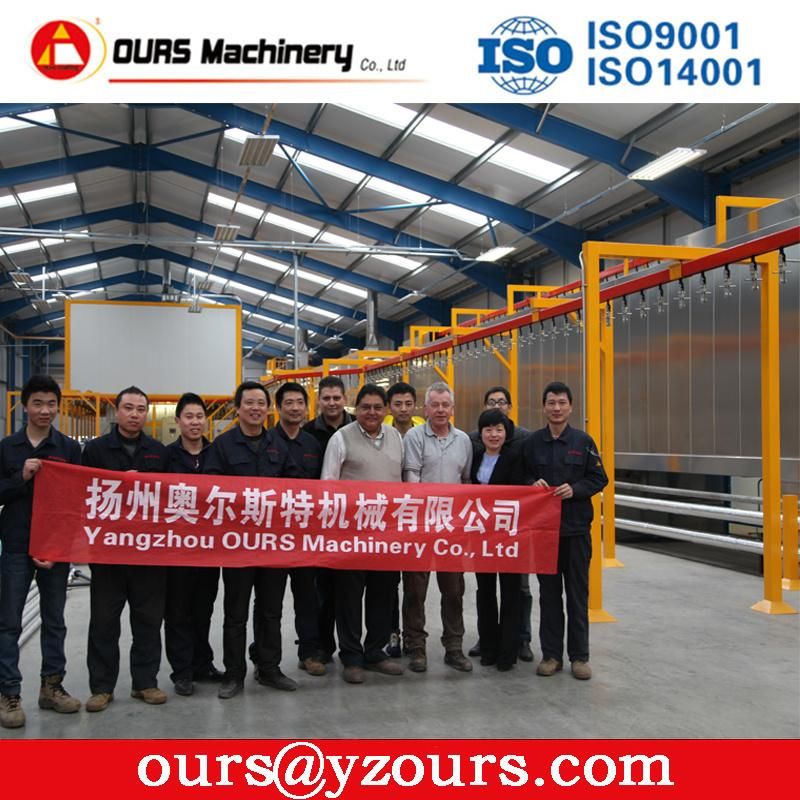 Electrophoretic Painting Line with Advanced Spraying Machine