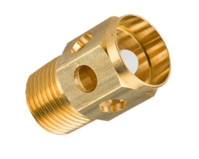 OEM Precision Parts CNC Machining Brass Parts Turning Machine Processing and Manufacturing