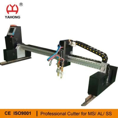 CNC Gantry Easy Cut Plasma Cutter Double Drive Running Stable