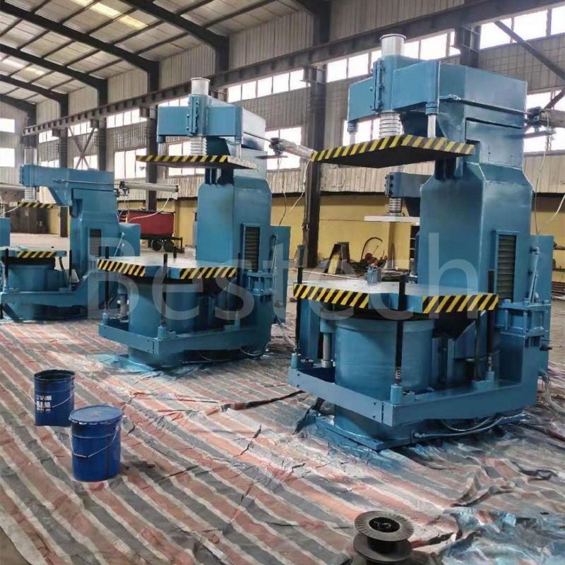 Foundry Economic Jolt Squeeze Sand Molding Machine with Large Worktable