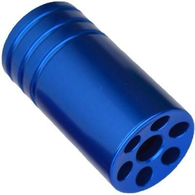 CNC Turning Anodized Aluminum Barrel Parts High Precision Part