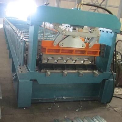 Easy Install Corrugated Steel Floor Decking Sheet Roll Forming Machine