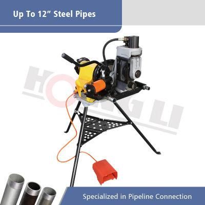 12&quot; Hydraulic Pipe Grooving Machine for Sale (YG12A)