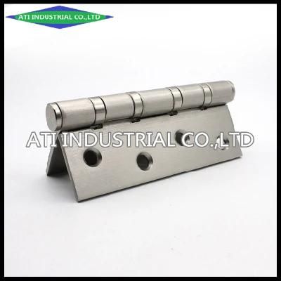 Door and Window Harware / Ball Bearing Hardware Flat Open Iron Brushed Door Hinges