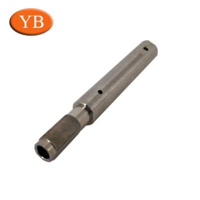 Stainless Steel Machine Machining Parts with Threaded Handle Connection Shaft Precision Machining Accessories