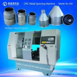 Mini Automatic CNC Metal Spinning Machine for Machining Parts (Light-duty 350B-10)
