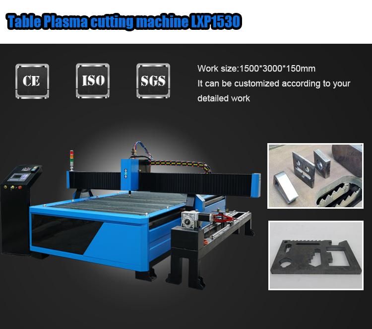 Metal Plate and Pipe CNC Plasma Cutting Machine for Sale with Good Quality