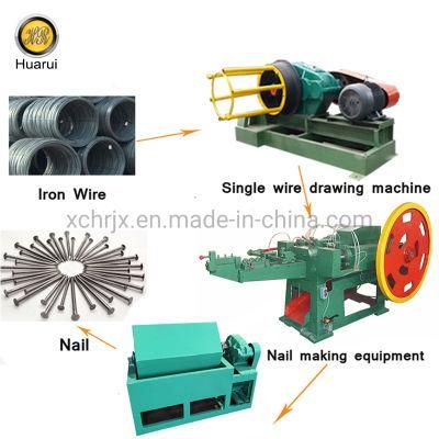 Automatic Nail Making Machine to Make Common Nails/Steel Wire Iron Nail Machine