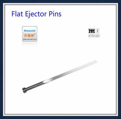 Dlc Taiwan Standard Flat Ejector Pin SKD61 Skh51 Stainless Steel 65mn