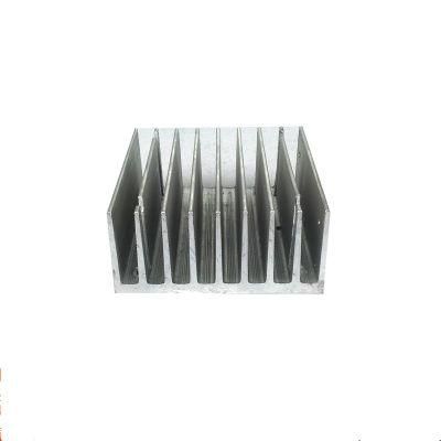 High Power Dense Fin Aluminum Heat Sink for Welding Equipment and Svg and Inverter and Power and Apf