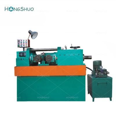 Hydraulic CNC Automatic Two-Axis Thread Rolling Machine Rebar Thread Straight Anilox Thread Rolling Machine