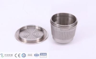 Customized CNC Turning and Machining 316L Stainless Steel Coffee Capsule Assembly