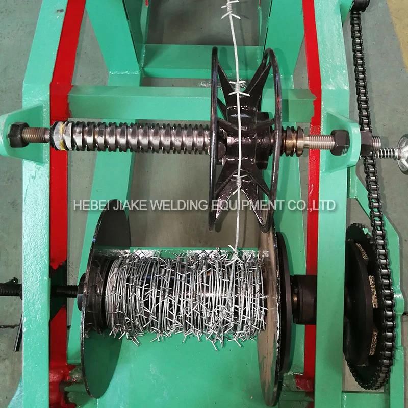 Twisted and Reserved Barbed Making Machine