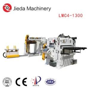 Stainless Steel Coil 3in1 High Tension Servo Feeder Straightener Uncoiling Machine for 0.6-6.0mm with Press Arm