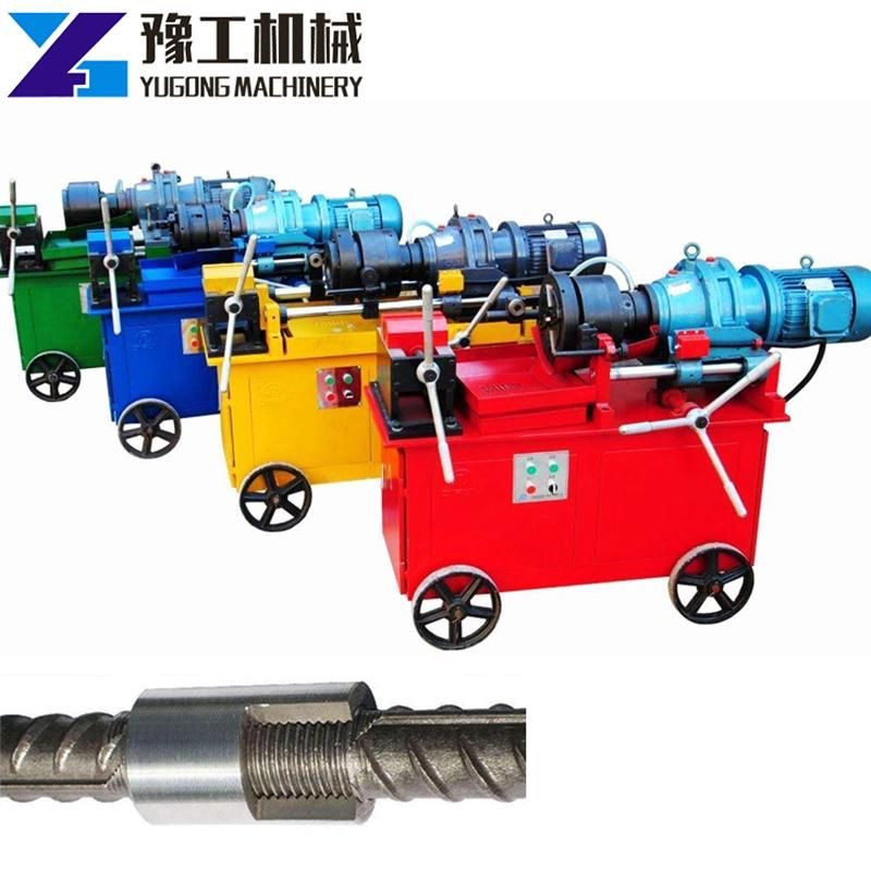 Automatic Reinforcing Steel Bar Rib Peeling Thread Rolling Machine