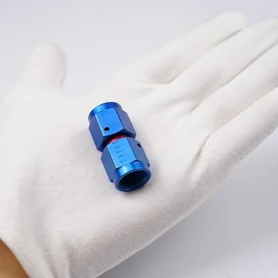 Universal Fit, Straight Angle Aluminum-6 an Female Fitting End a, -6 an Female Fitting End B