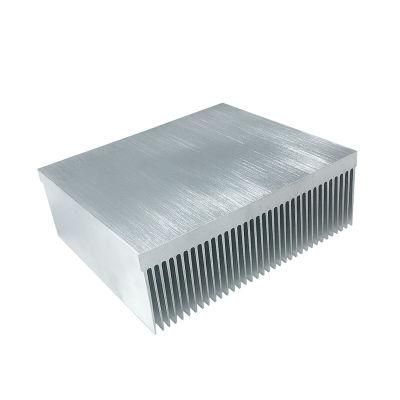High Power Dense Fin Aluminum Heat Sink for Radio Communications and Apf and Power and Inverter and Welding Equipment and Electronics and Svg