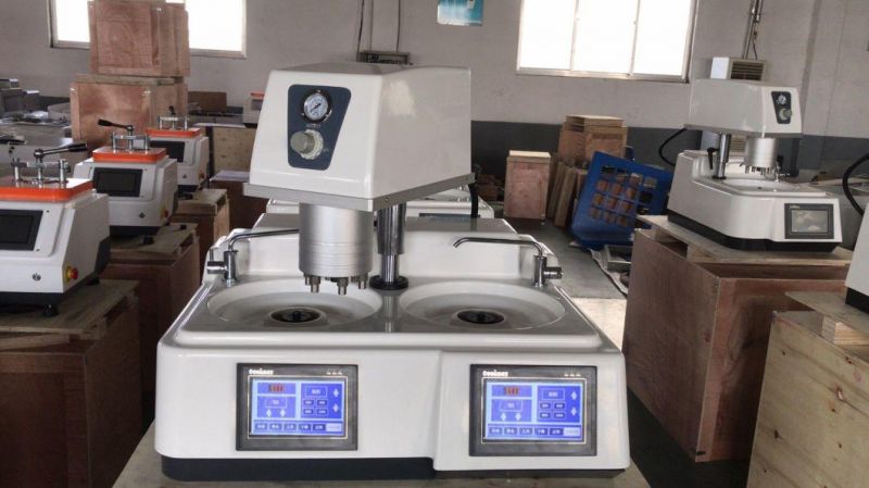 Single Disc Automatic Metallographic Sample Grinding & Polishing Equipments for Lab Specimen Polish