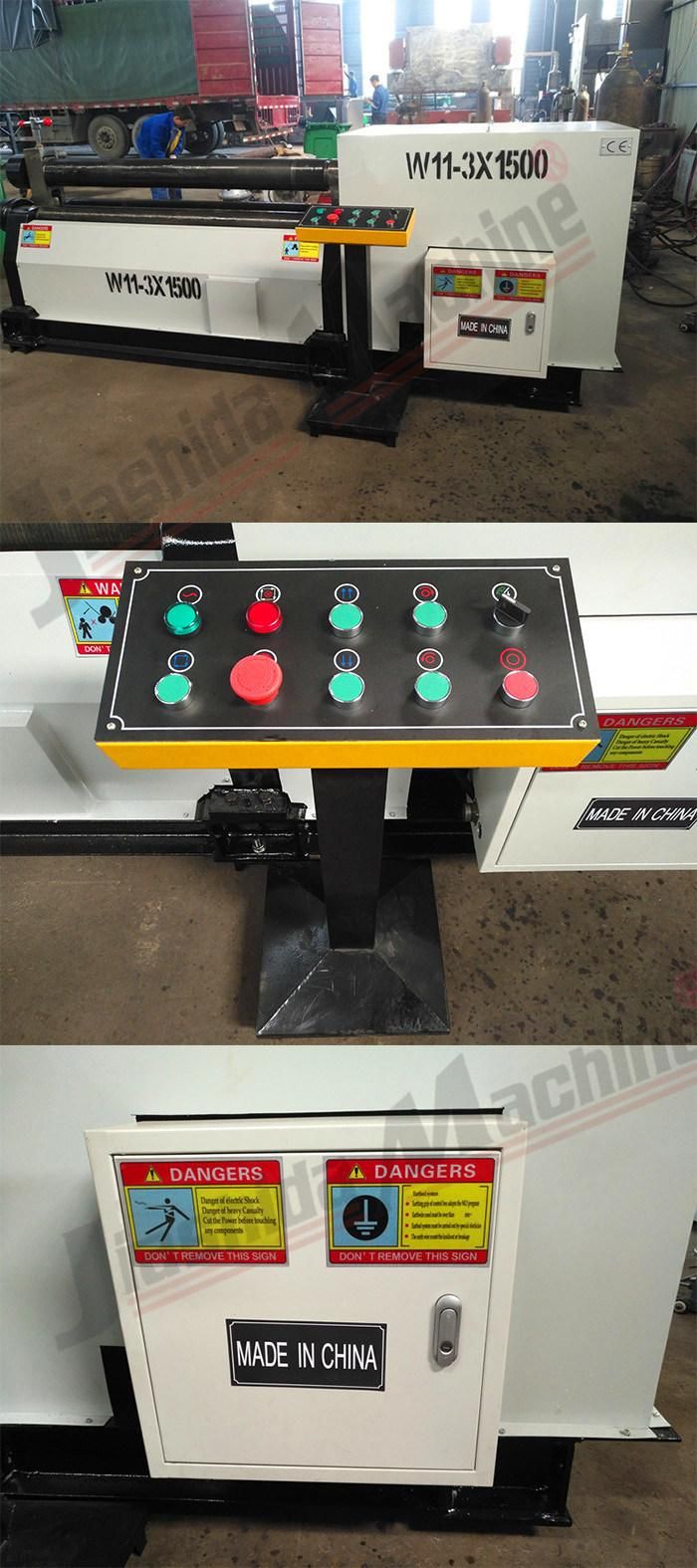 Hydraulic Automatic 3 Rollers Mechanical Plate Rolling Bending Machine