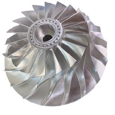 5-Axis CNC Precision Machining Aluminium 7075-T651 Impeller