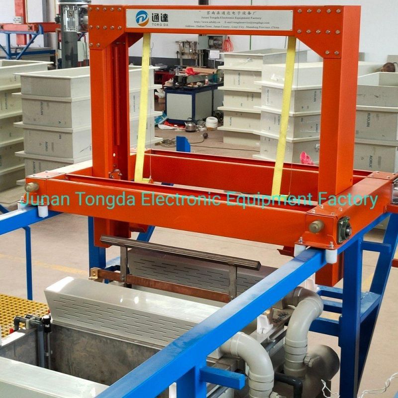 Customized Aluminium Anodizing Machine Anodizing Tank Electroplating Equipment