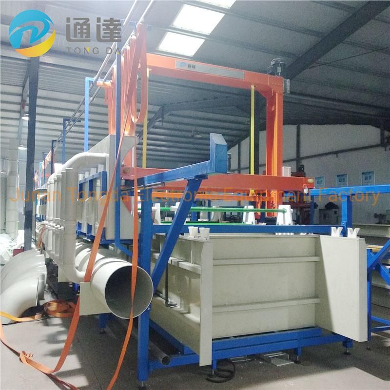 Electrolyte Copper Plating Electroplating Bath Machine Semi Automatic Plating Barrels