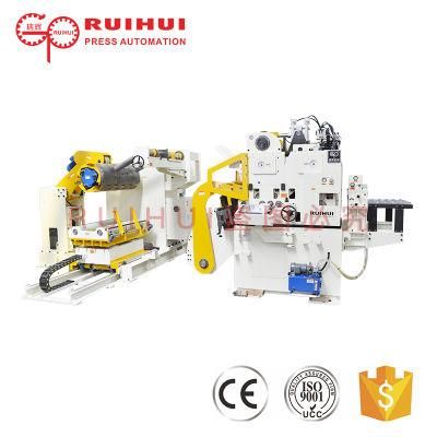 Automatic Feeder Hot Sale Hydraulic Straightening Machine 3 in 1 Uncoiling and Straightening Machine