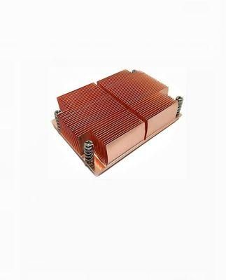 Precision Machining Skive Aluminum Alloy/Copper High Thermal Solution Heat Sinks for Electronic Products Thermal Solution