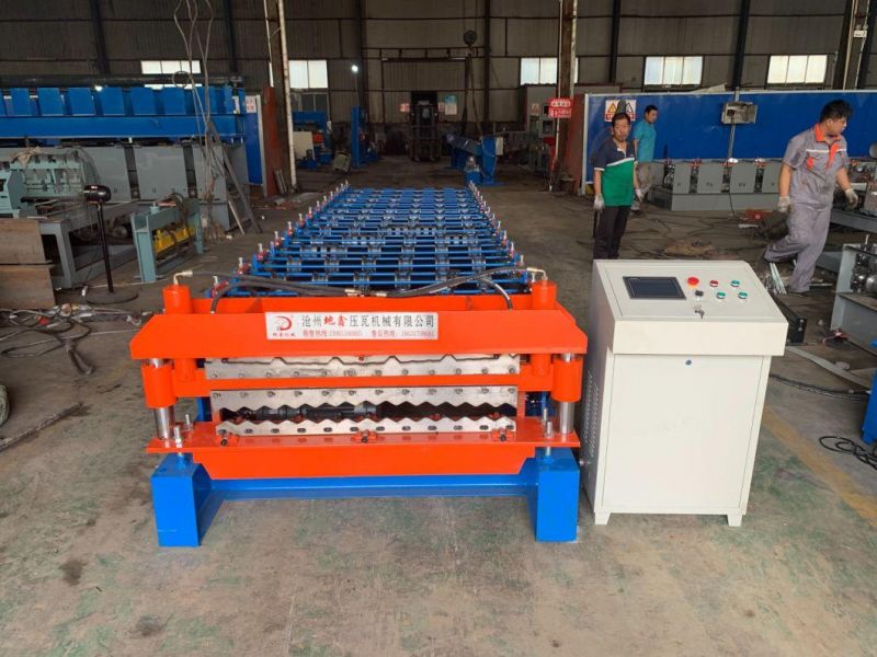 Double Layer Metal Roof Cold Roll Forming Machine/Galvanized Sheet Metal Machine