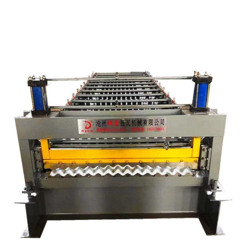 850 836 Corrugated Roofing Sheet Roll Forming Machine