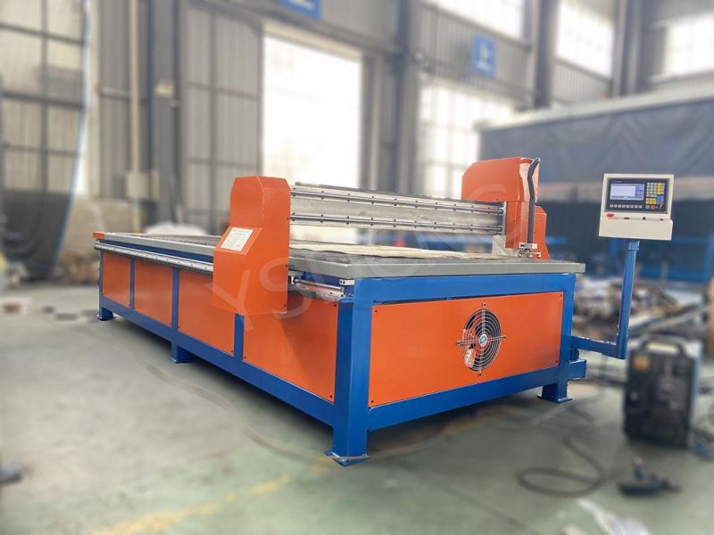 Ca-6000 Mild Steel Round Square Pipe Plasma Cutting Machine Max 6000mm Length Plasma Tube Cutter for Sale