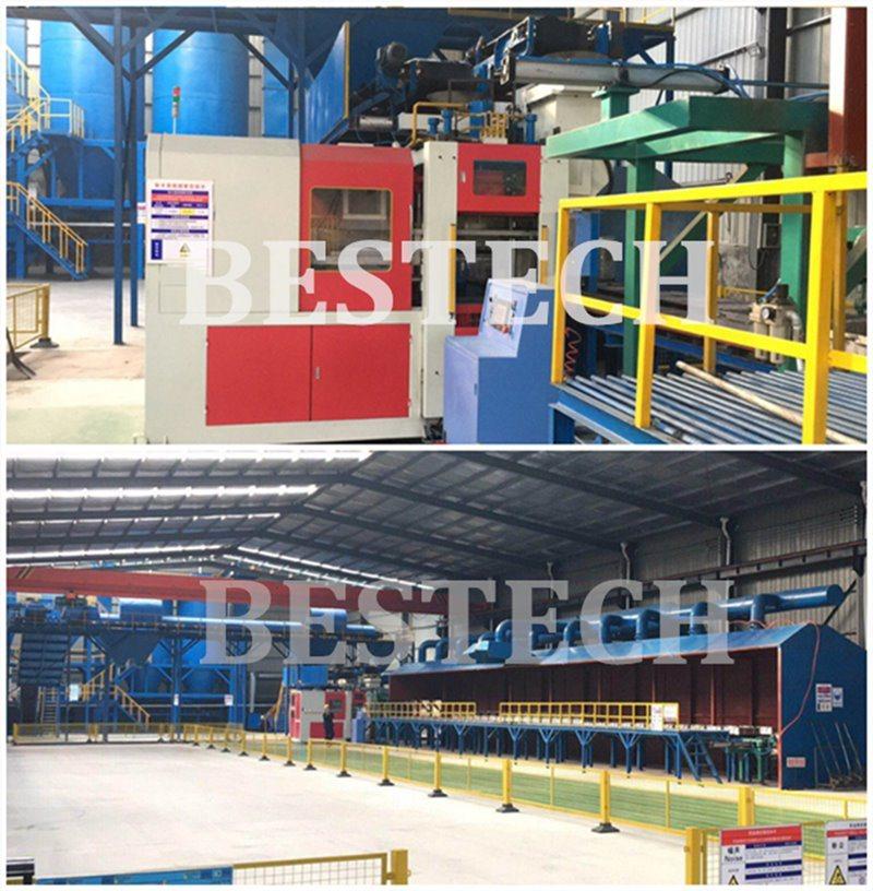 Metal Iron Steel Flaskless Continuous Casting Machine Molding Machine