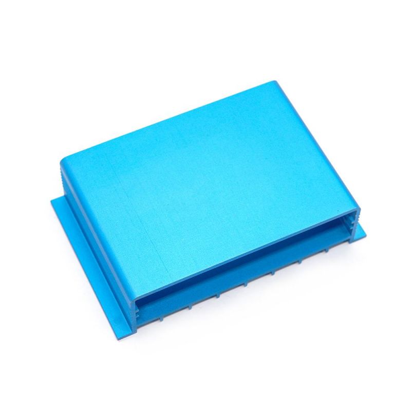 Blue Anodized CNC Machined Part Aluminum CNC Parts