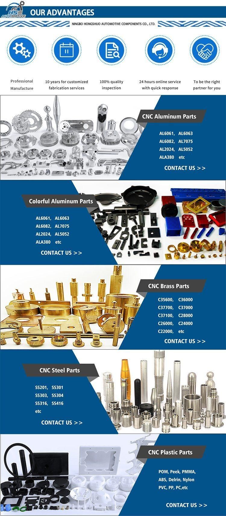 CE Approved Durable Customized Car Spare Machining CNC Auto Parts with Good Service