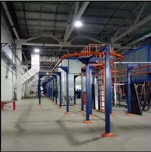 Manually Electrostatic Powder Coating Production Line for Sale