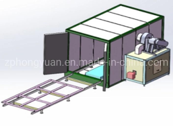 Powder Coater Oven Gas Fired for Aluminum Profile and Car Wheels