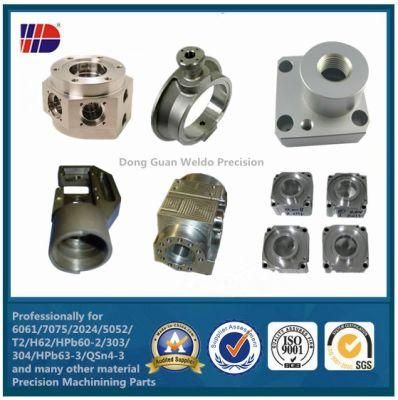 High Precision CNC Machining Parts with Stainless Steel (WKC-10)