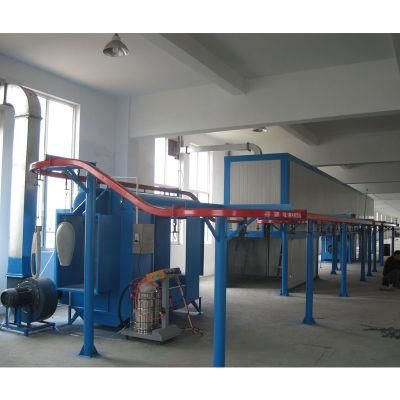 Simple Electrostatic Small Powder Curing Machine Line Baking Powder