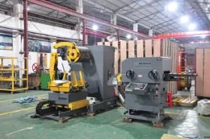 Material Frame Stamping Automatic Discharge Unwinding Equipment, Leveling Machine Stamping Roll