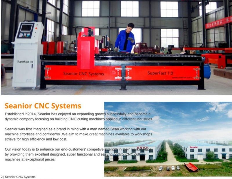 3 Axis CNC Pipe Cutting Machine with Fast Speed