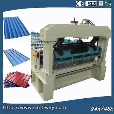 Steel Sheet Full Automtic Roof Plate Cold Roll Forming Machine